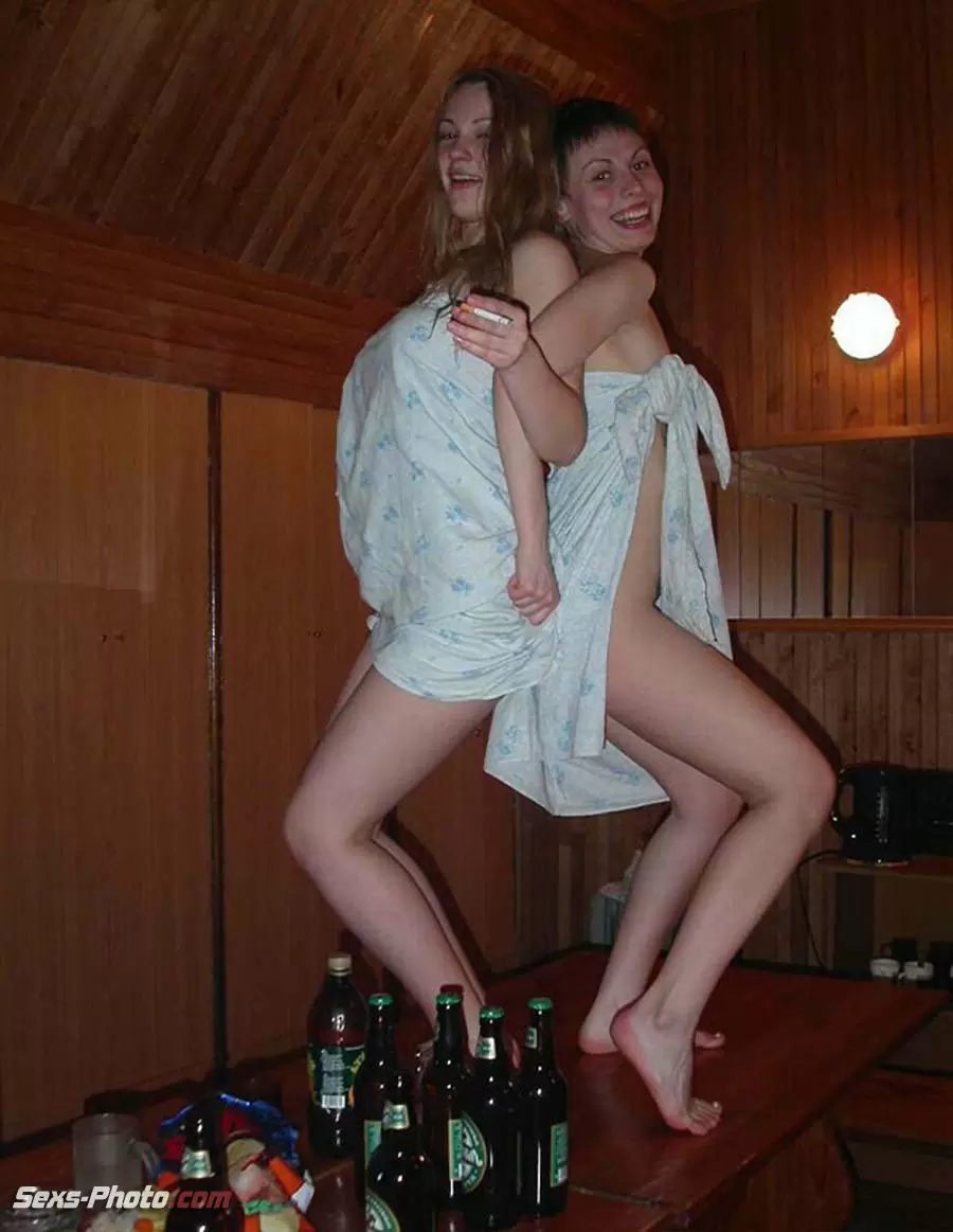 Русская баня голые девушки (10 фото)