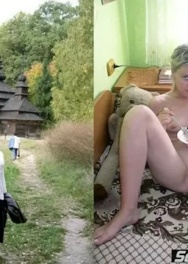 Зрелые женщины голые и в одежде (20 фото)